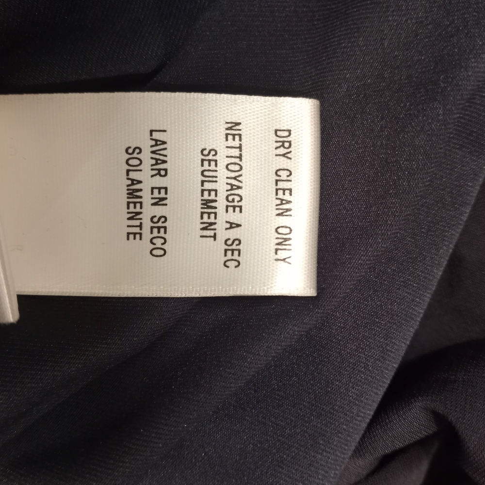 BCBG Maxazria Women's  Mermaid Navy Black Elegant Maxi Dress Large NWT - Picture 10 of 16